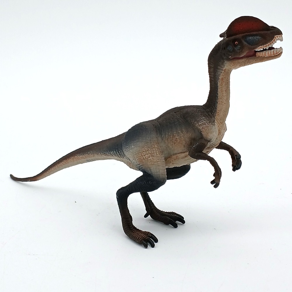 DILOPHOSAURUS Animal Figurine Safari Ltd. Toy Prehistoric World Collection 2008